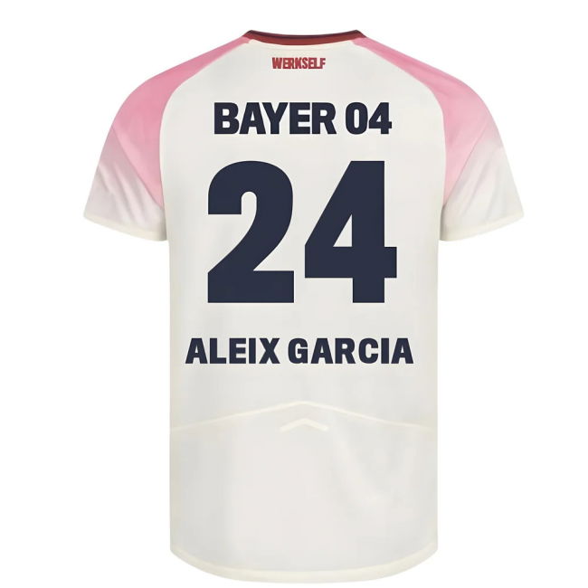 Bayer Leverkusen Stylish Away Jersey 2025-2026 #24