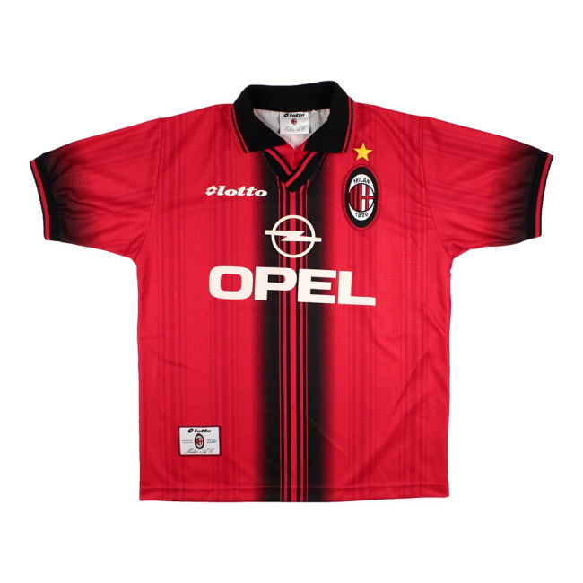 AC Milan Classic Shirt (M) (Very good) Durable Stitching