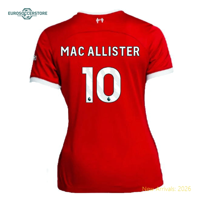 Comfortable Ladies Liverpool Mac Allister Jersey 2023-2024 Flattering