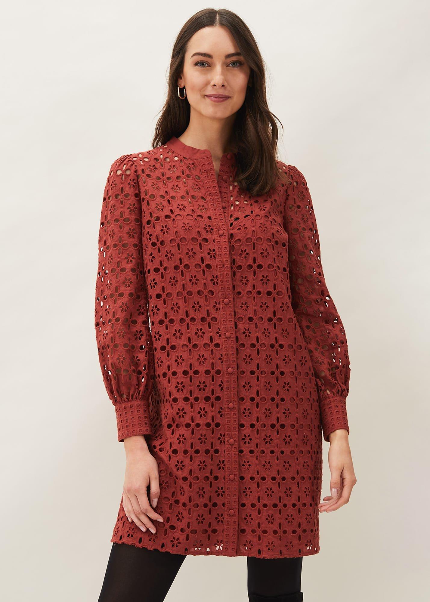 Rihanna Broderie Tunic Dress