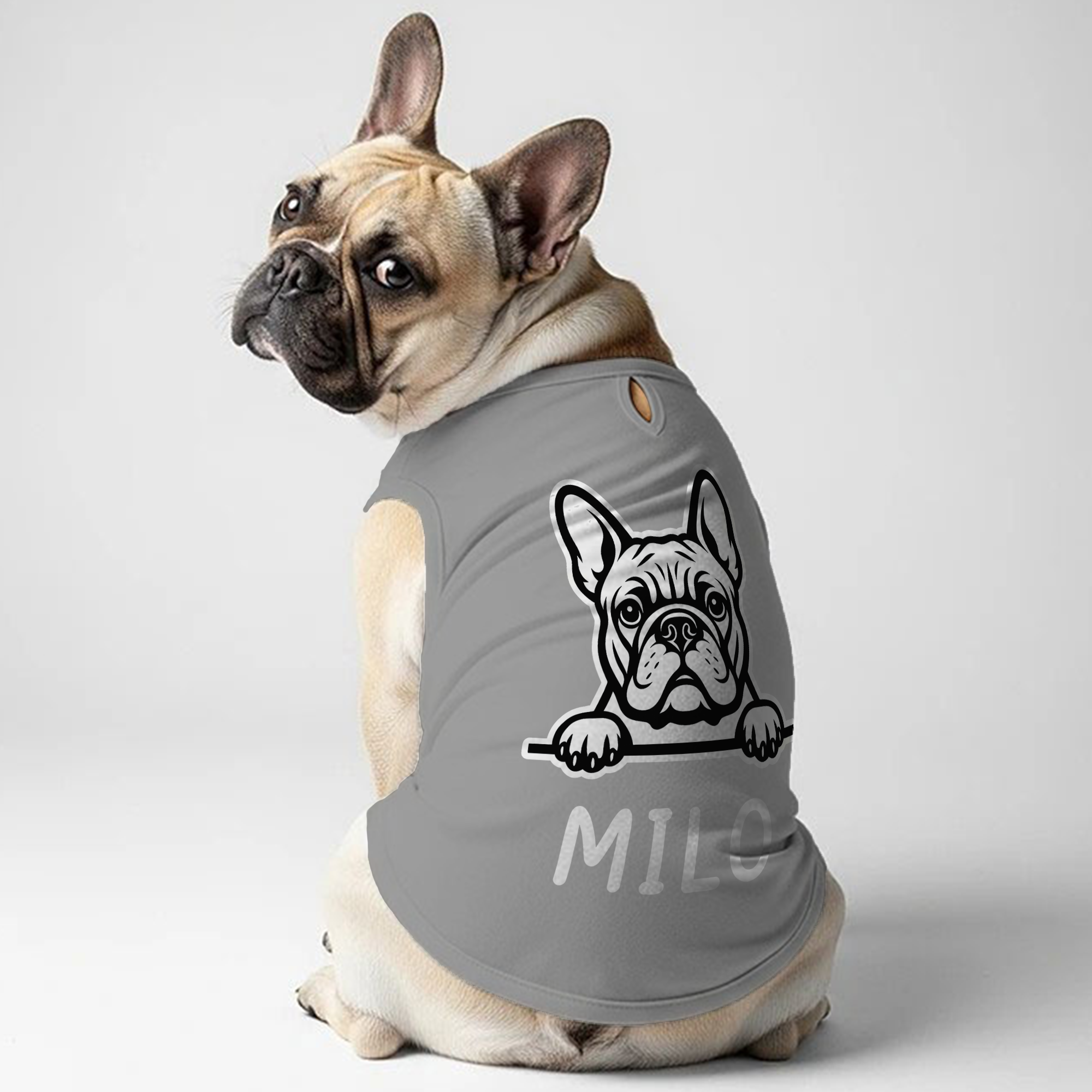 French Bulldog Cookie Personalized Frenchie Shirt | Custom Dog T Shirt