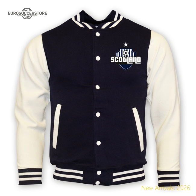 Scotland College Baseball Jacket (navy) - Kids
