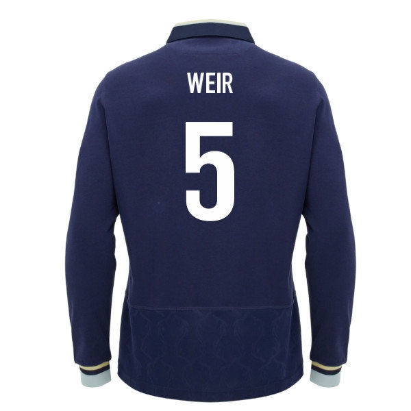 [DDJ] 2026 2027 Scotland Rugby LS Cotton Shirt Home Kit (Weir 5)