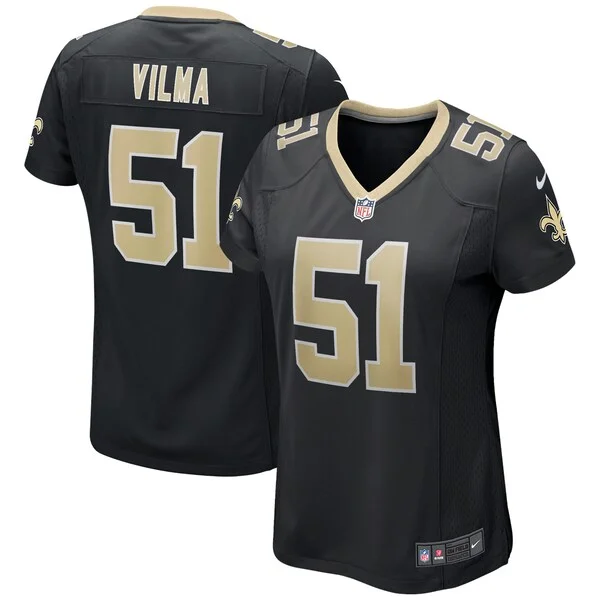 New Orleans Saints Game NFL Jersey - Black | Premium Football Apparel