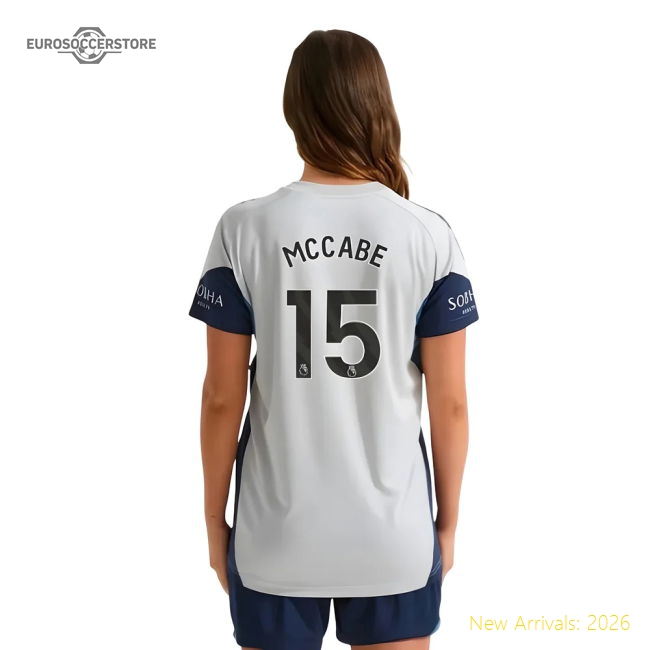Arsenal Mccabe Chic Womens Jersey Dri-fit Lightweight Smooth