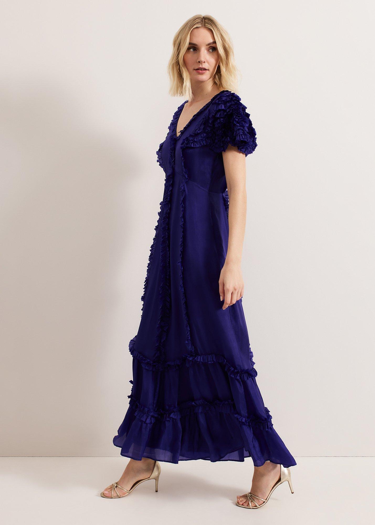 Mary Kate Ruffle Maxi Dress