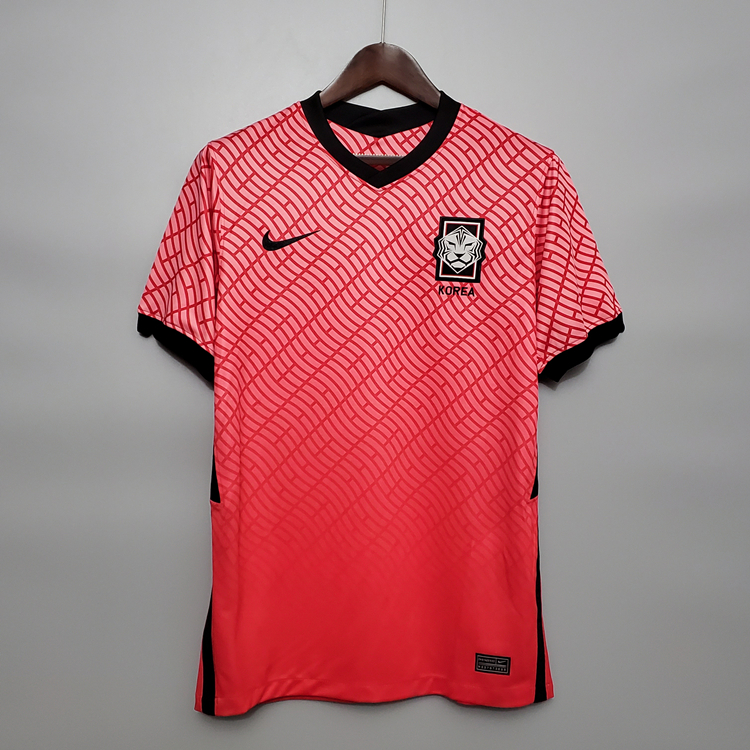 Match Quality South Korea 20-21 Home Red Soccer Shirt Jersey