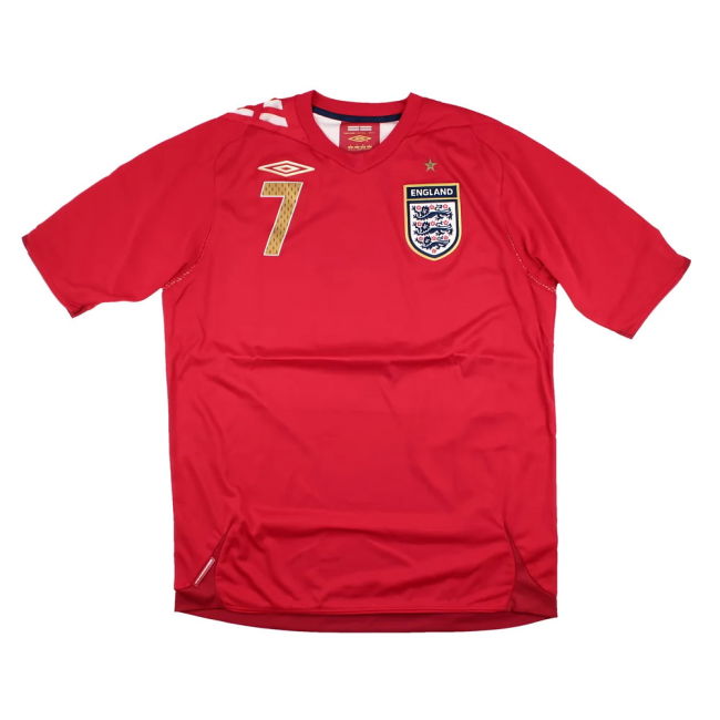 Official England 2006-08 Away Professional Match Performance