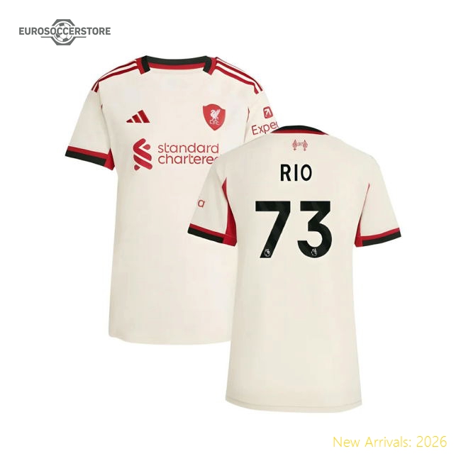 2025-2026 Liverpool Away Replica Kit Womens Shirt Soccer Fan Gear