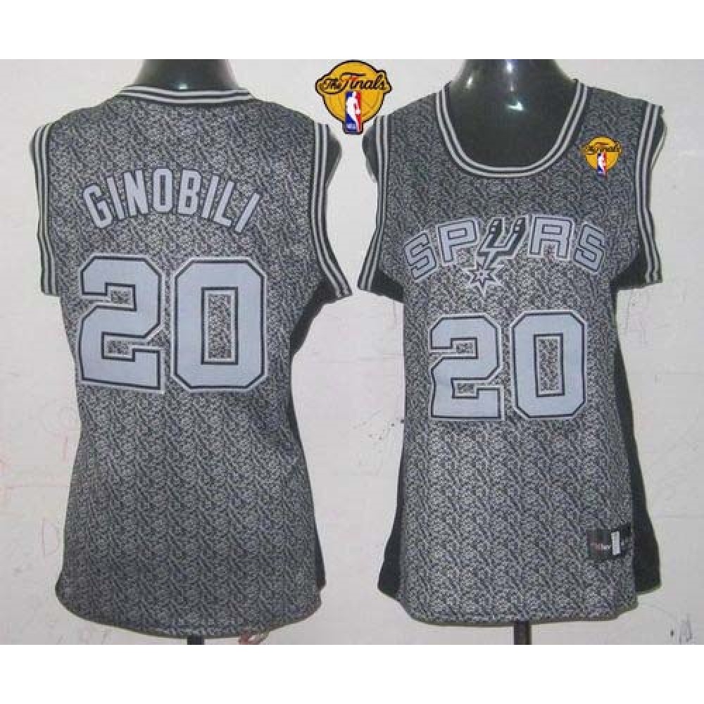 Collector's Item Durable Men's SAS #20 Manu None Basketball Jersey