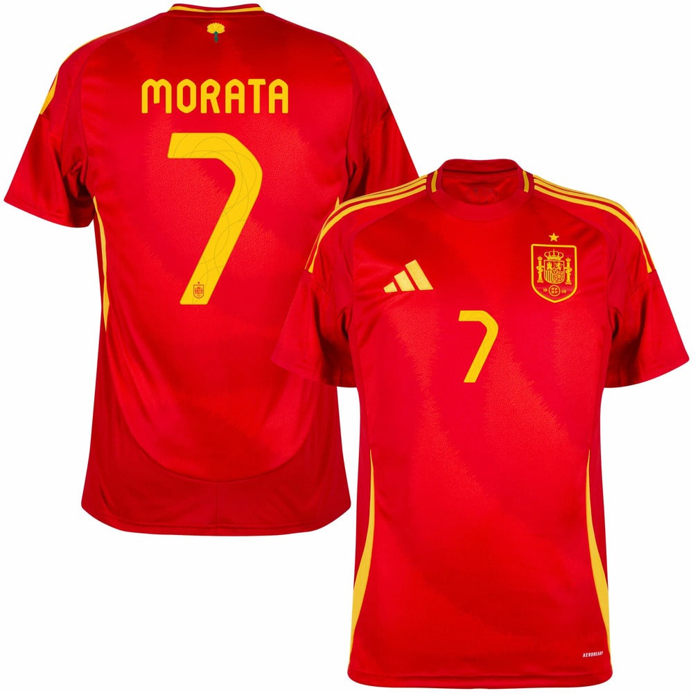 [JED] Spain Home Jersey 2024 2025 Morata