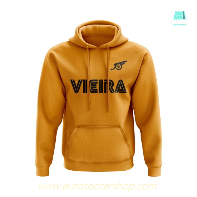 Arsenal 2001-02 Vieira Hoody (Gold)