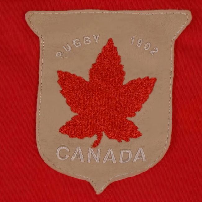 Limited-Edition Aero-Dynamic Canada Rugby T-Shirt - Red/White