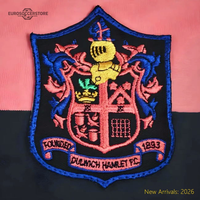 Dulwich Hamlet Retro Polo Shirt For Premier League Fans