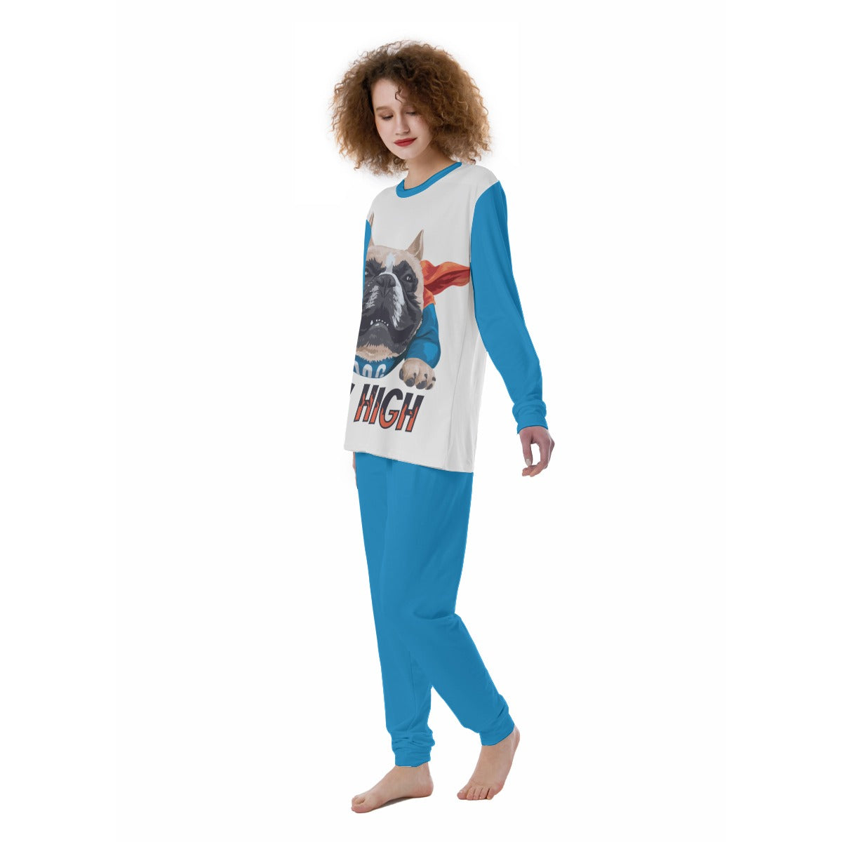 Stylish Everyday Libby - All-over Print Women's Pajamas for Dog Owners