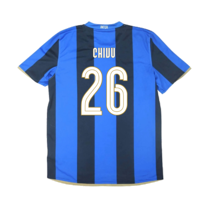 Pro-level Home Inter Milan Chivu Jersey 2023-2024 Moisture-wicking