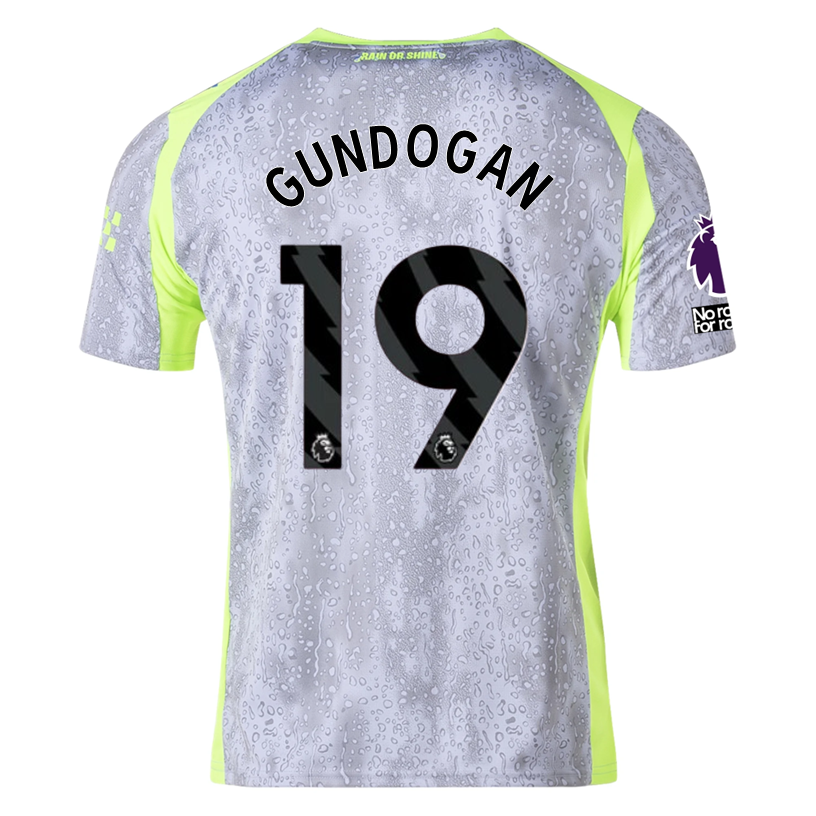 Manchester City Gundogan 2025-2026 UCL Third Jersey – Authentic Shirt