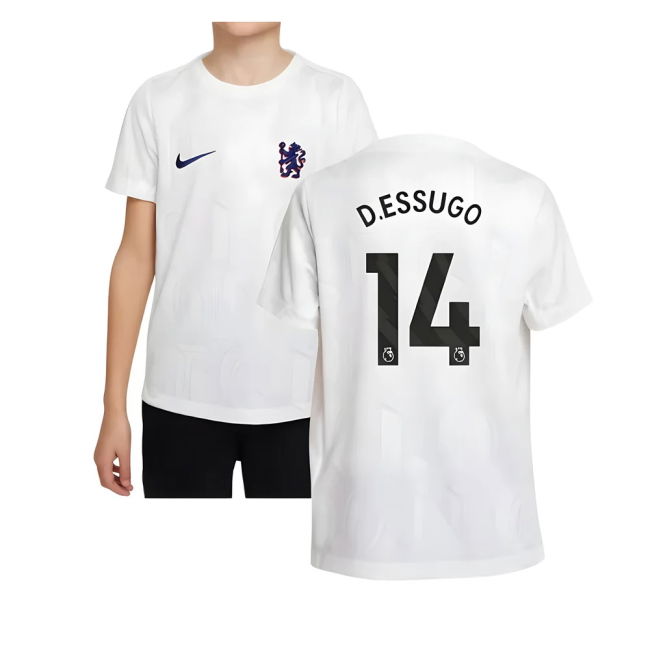 Premier League Jersey Flexible 2025-2026 CHE Stylish - White Kids#924