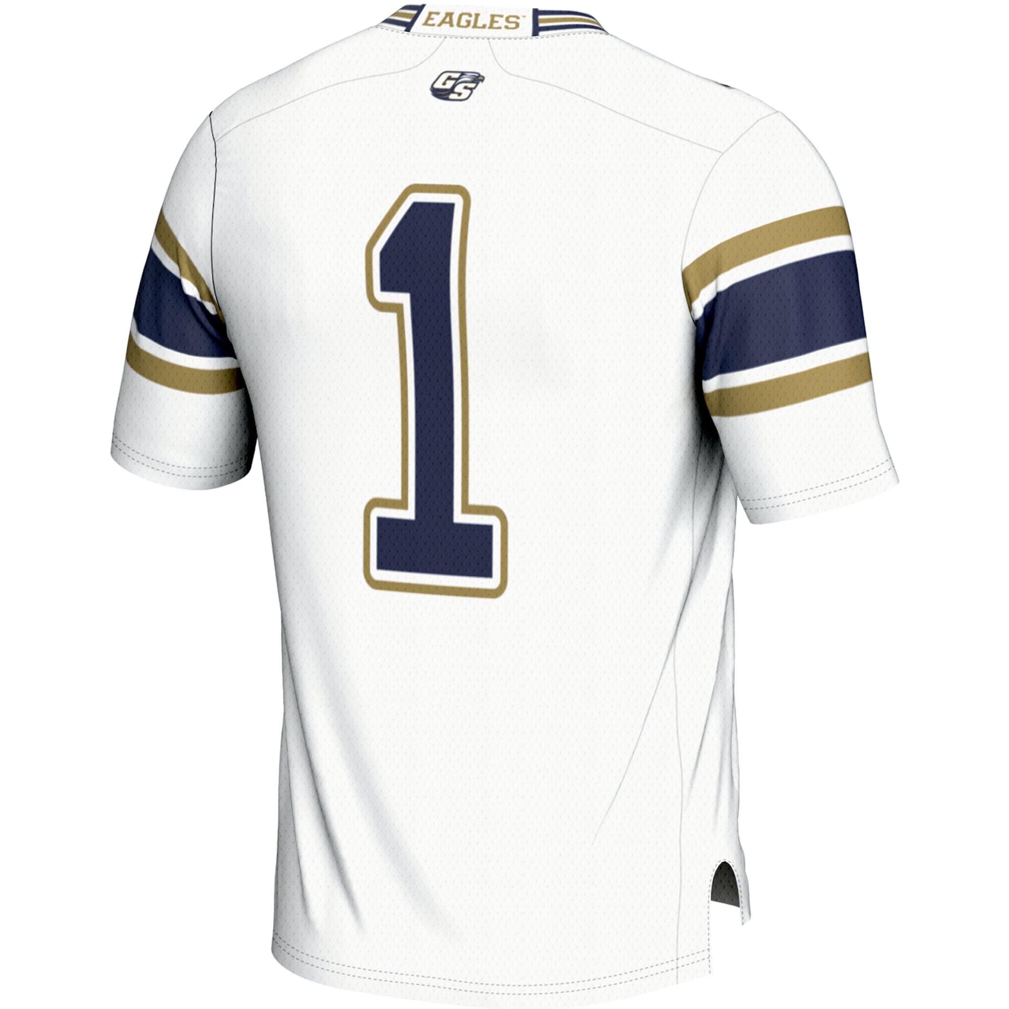 #1 Georgia Southern Eagles GameDay Greats Endzone Football Jersey - White