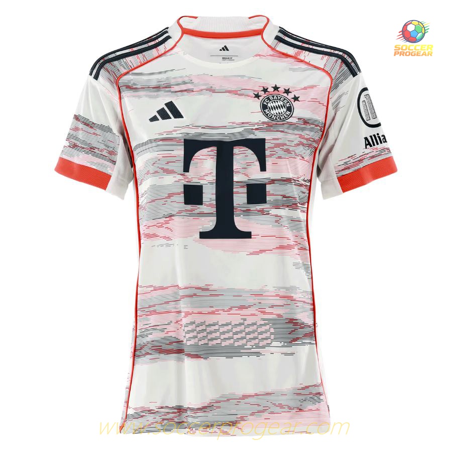 Football Team Jersey Bayern Munich Away 2025-2026 Season Ladies's