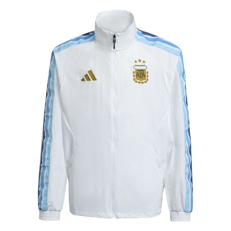 [EFKS] Argentina Jacket Anthem Training Kids White Uniform