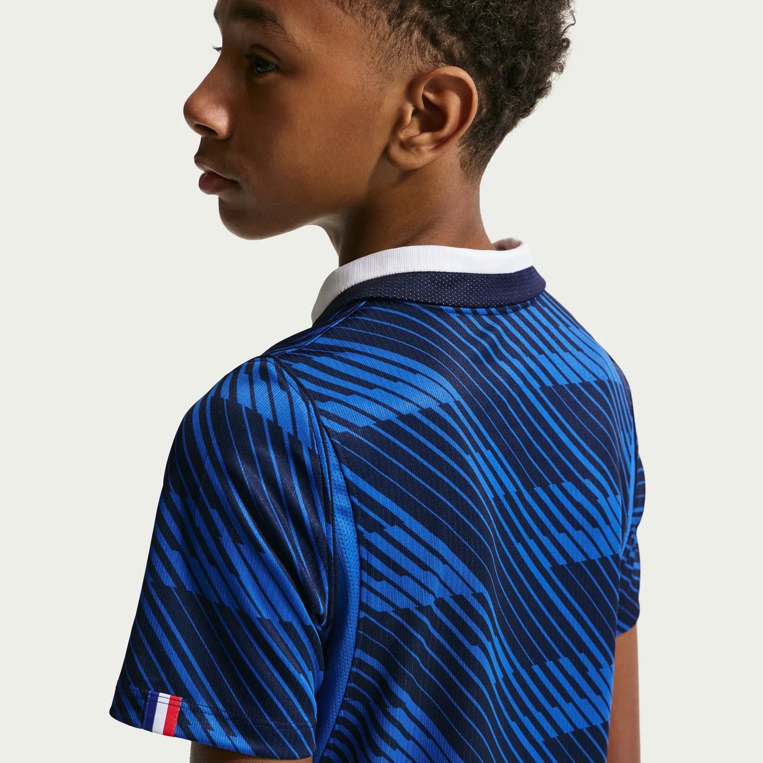 France 2026 Home Youth Jersey - Bleu de France Heritage Kit