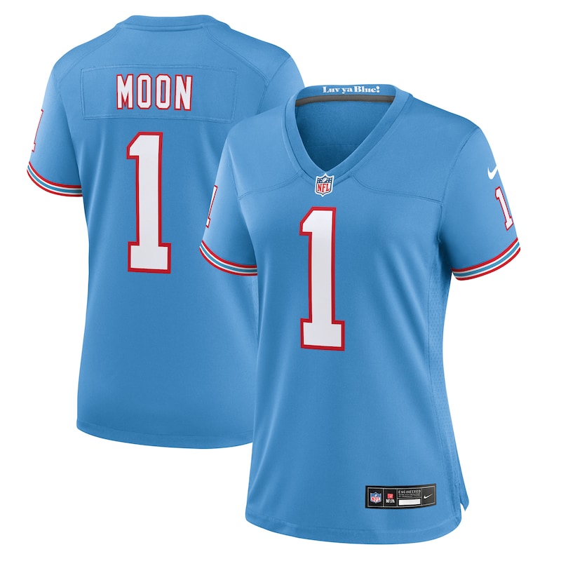 None Warren Moon Tennessee Titans Historic Franchise Fan Apparel
