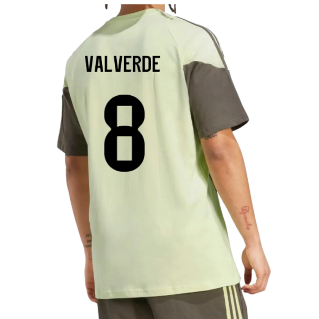 Top Grade 2025-2026 RM Real Madrid Training Tee (Almost Lime)