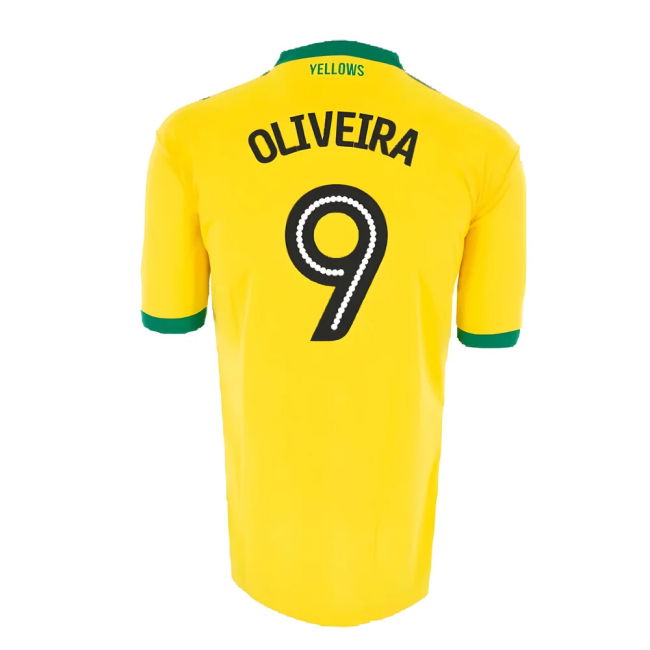 Avid Norwich Home Shirt Good Xxl Oliveira #9 Superior Craftsmanshi...