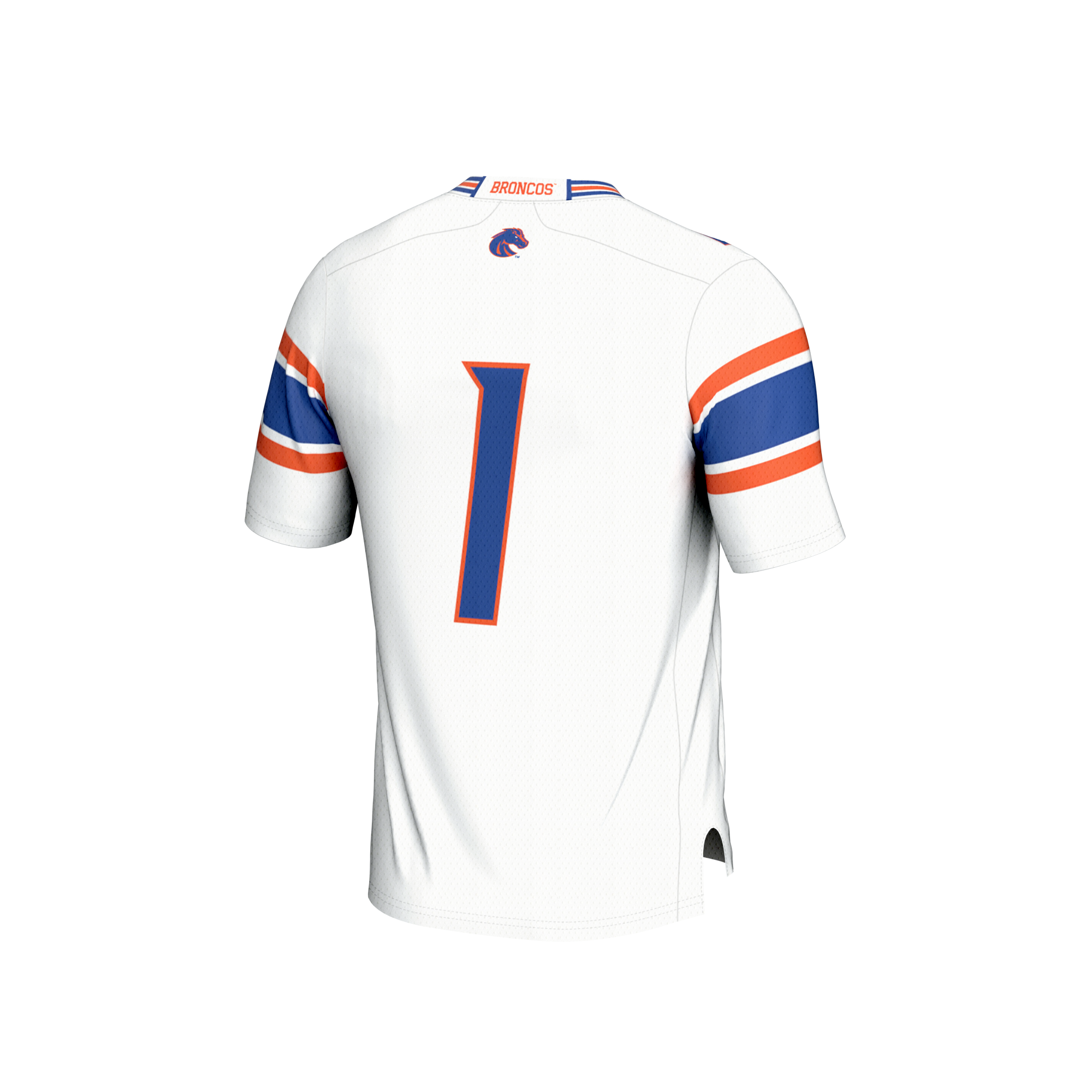 Boise State Broncos GameDay Greats Unisex Collegiate Football Lightweight Fashion Jersey - White
