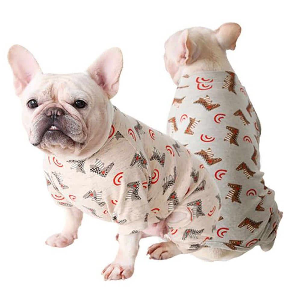 French Bulldog Frenchie Pajamas Cotton Onesis Suit Essential Dog Supply