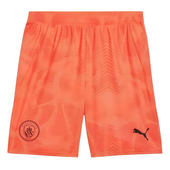 2024-2025 Man City Goalkeeper Home Shorts for (Men