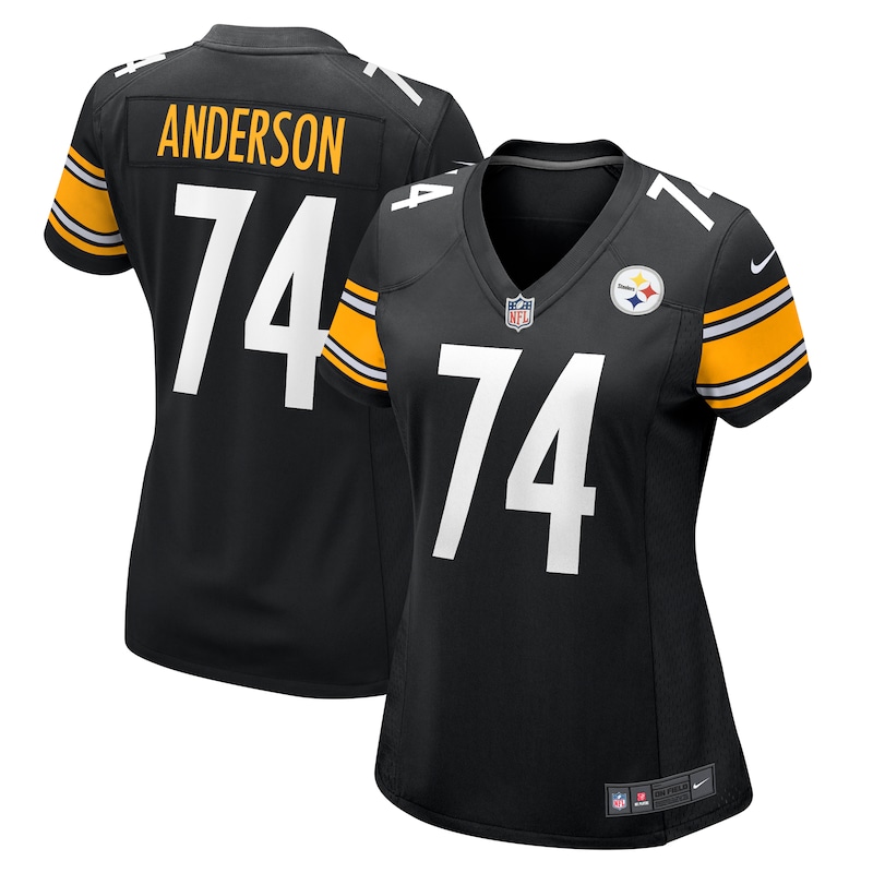 None Spencer Anderson Pittsburgh Steelers Championship Game Jersey