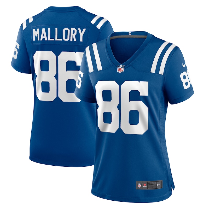 None Will Mallory IND Colts Modern Top-Grade Jersey Game Day Wear