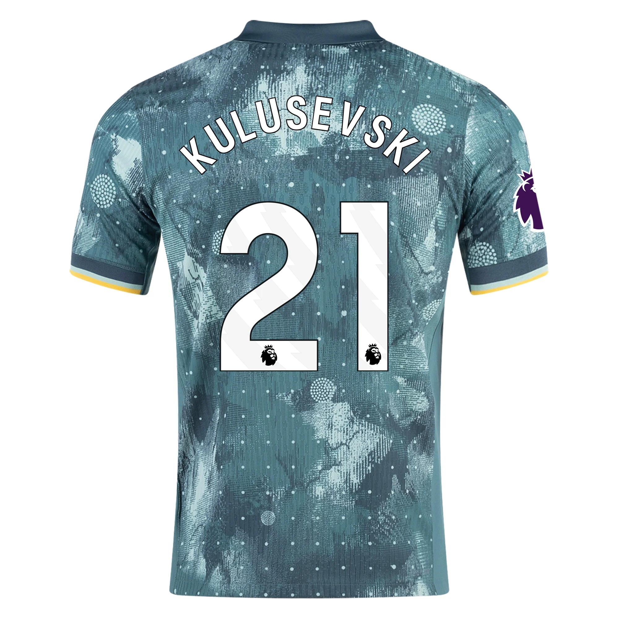 Tottenham Kulusevski 2024-2025 UCL Third Jersey – Authentic Shirt