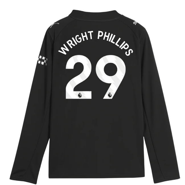 2025-2026 Man City Shirt (Kids) (Wright Phillips 29) (Kids)