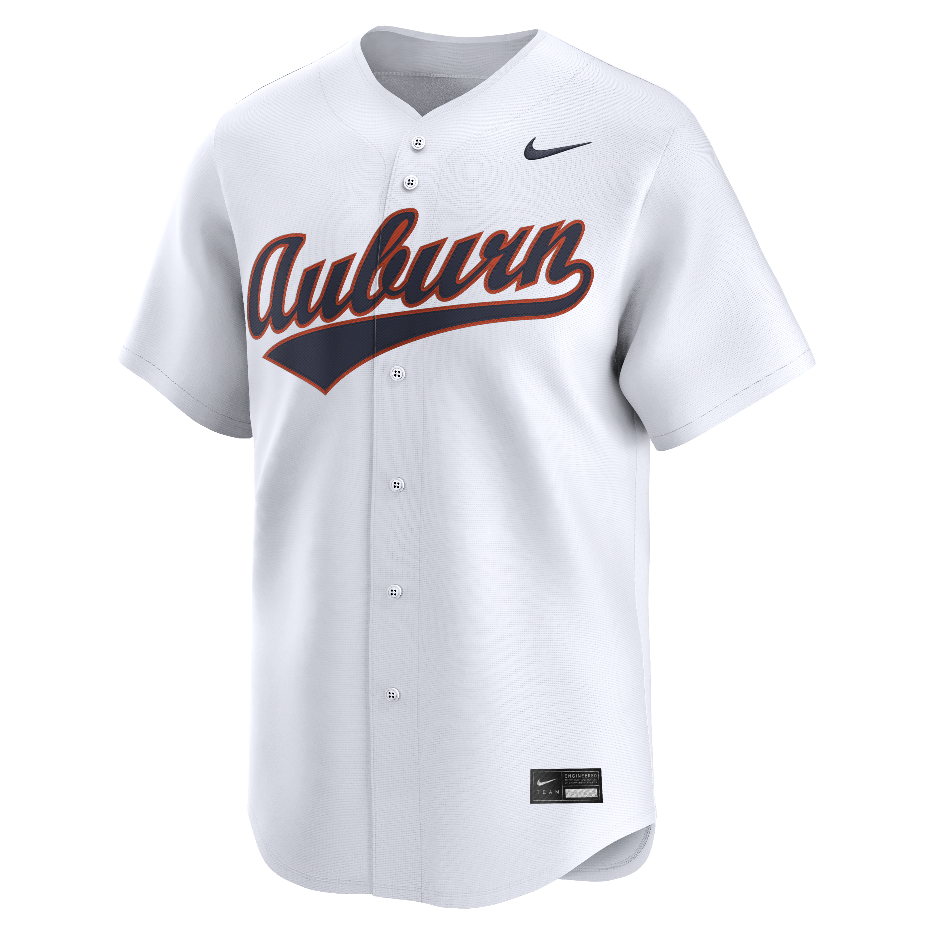 [DDG] Auburn Tigers Home Limited Baseball Jersey - White