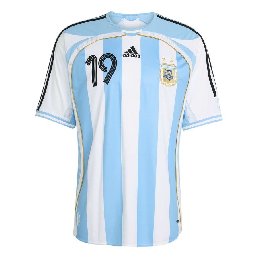 Argentina Home Shirt 2006 Messi 19 Pre Order For Algeria Football Fans