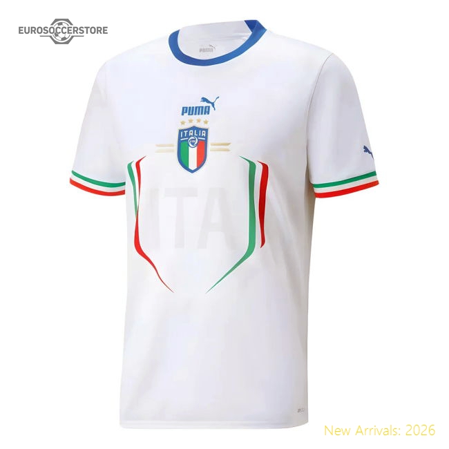 Italy Away Kit 2022-2023 Game Day Jersey For Match Days