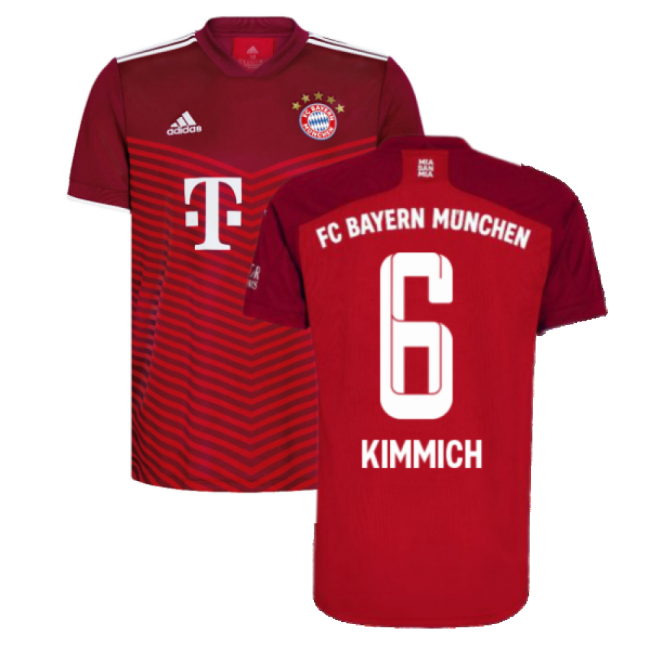 2021-2022 Bayern Munich Home Football Shirt (KIMMICH 6)