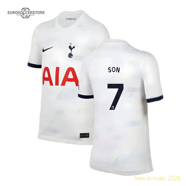 Official 2023-2024 Tottenham Home Shirt (kids) (son 7) - Premium