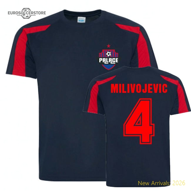Top-grade Luka Milivojevic Crystal Palace Sports Training Shirt (na