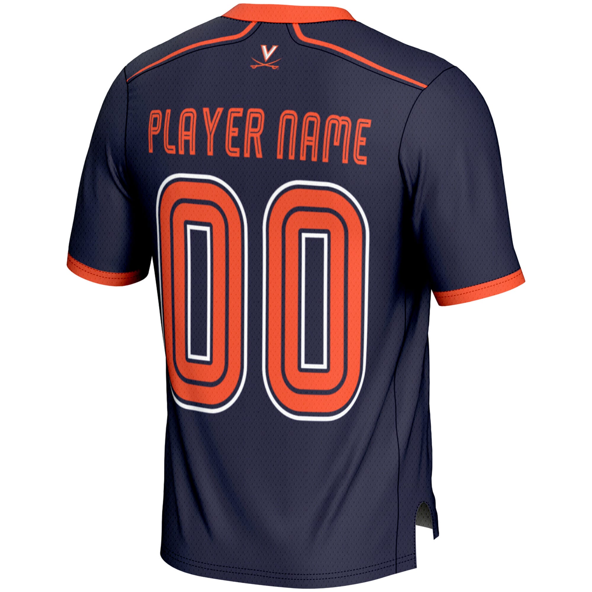[NJP] Virginia Cavaliers GameDay Greats Youth NIL Pick-A-Player Lightweight Men's Lacrosse Jersey - Navy