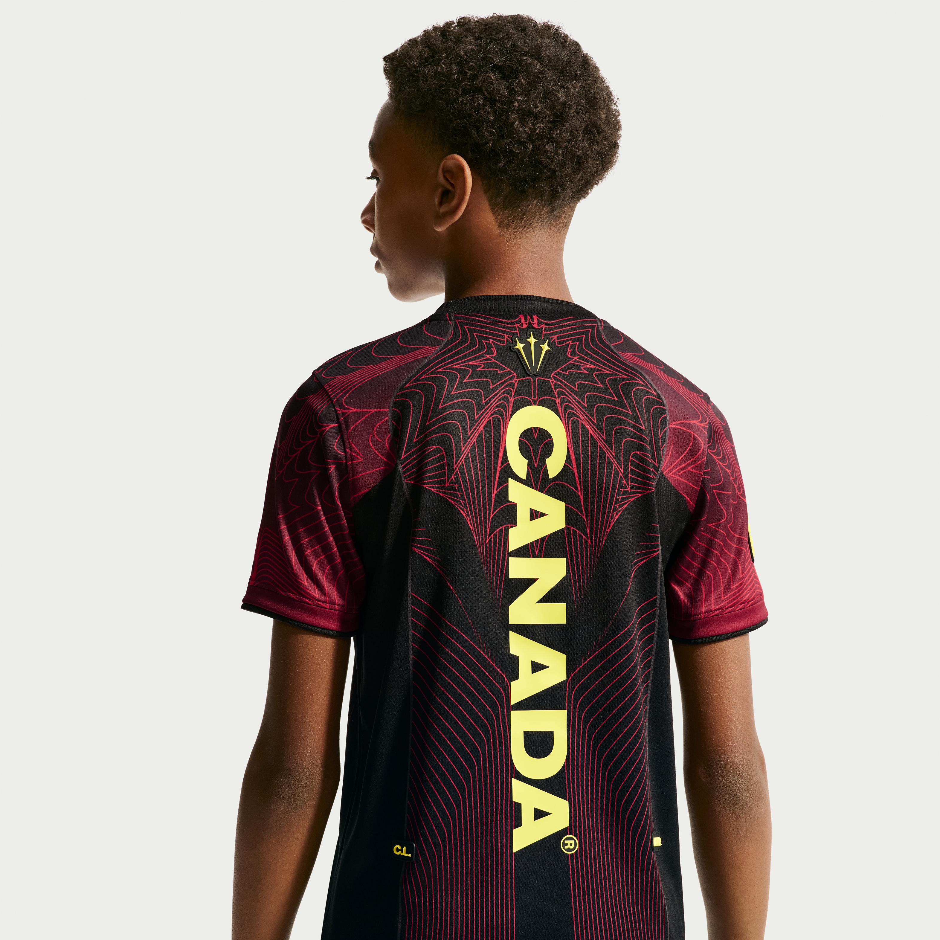 [SJH] Canada Soccer x NOCTA Youth 2026 Dri-FIT Pre-Match Jersey Top - Black