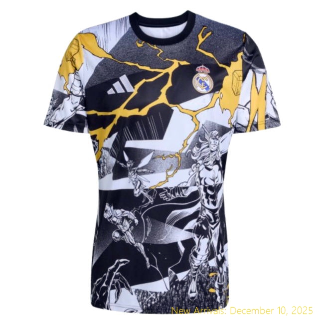Official Real Madrid 2025-2026 Shirt - Match Day - Spanish Football