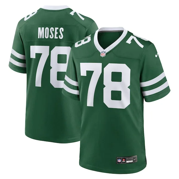 None Morgan Moses Game Jersey - Green | NFL Player Jersey | NFL Footba