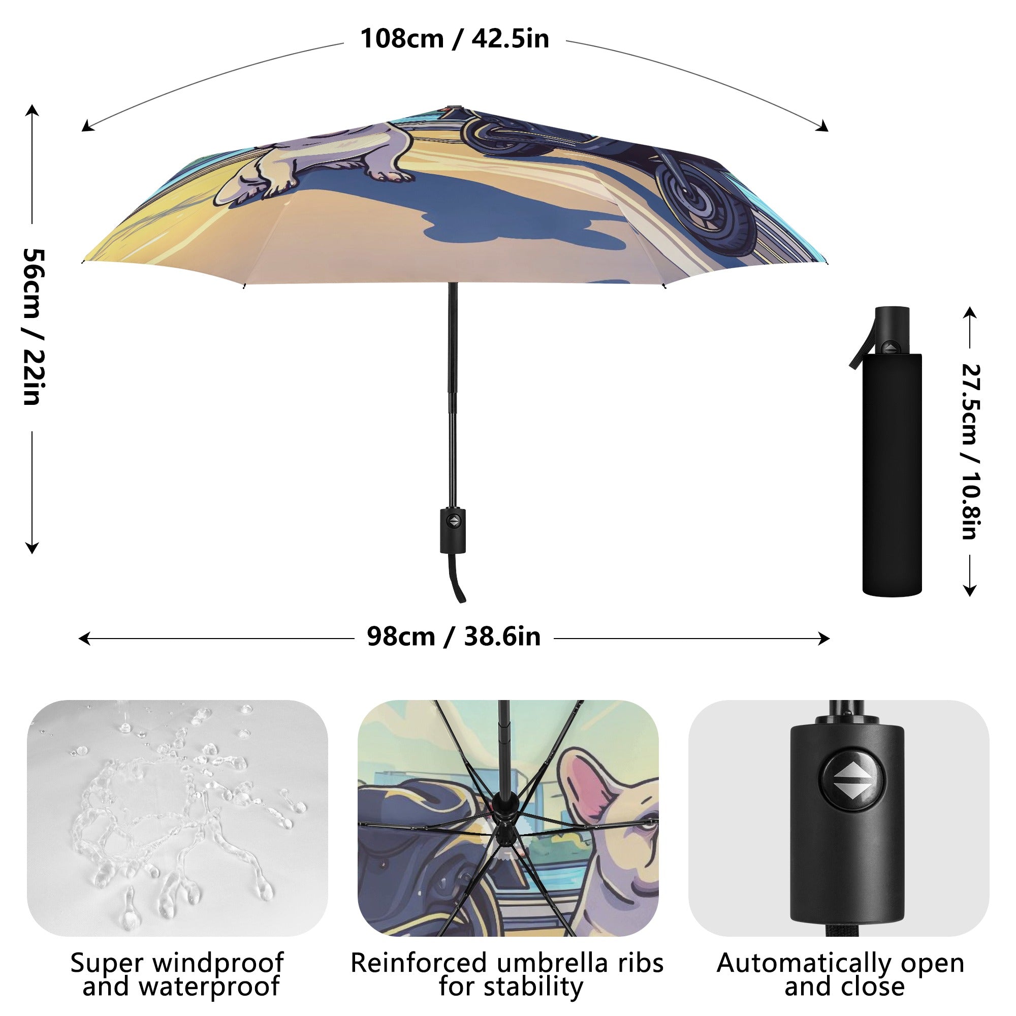 Roxy - Vet-recommended Umbrella Paw Protection | Durable Build