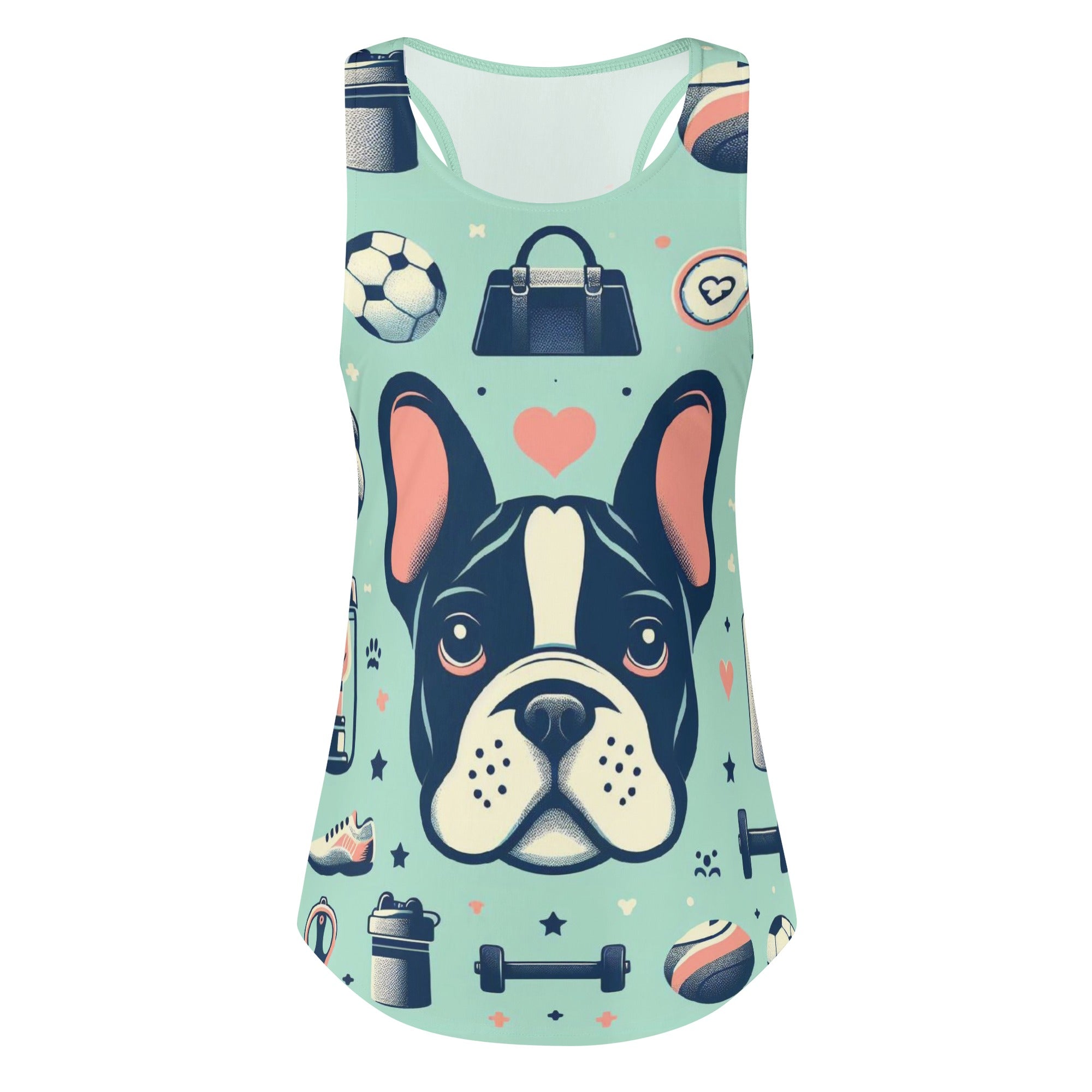 French Bulldog Lover Ginger Women Tank Tops Perfect Gift Idea