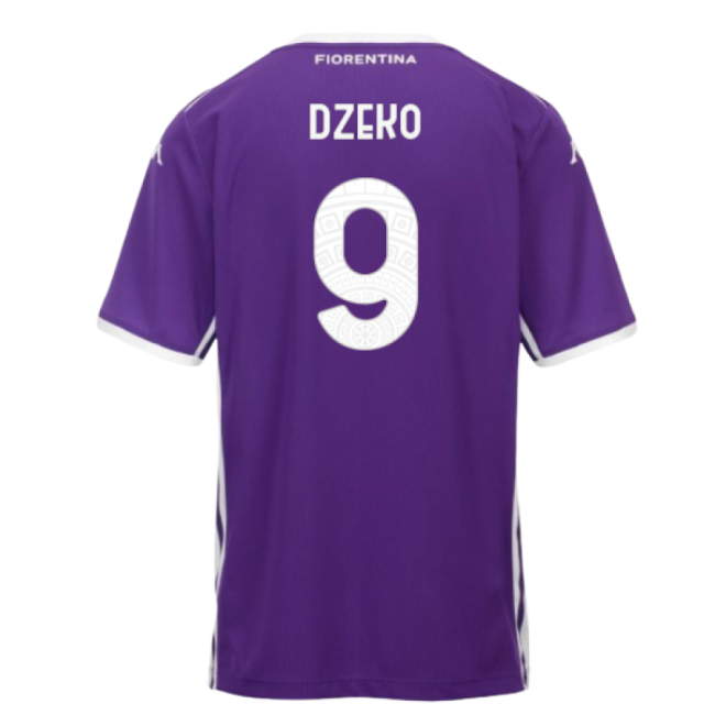 Latest Fiorentina Home Game Jersey 2025-2026 (Dzeko 9)