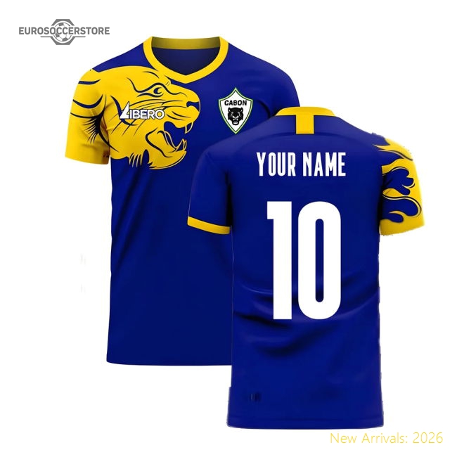 Gabon Concept 20252026 Away Authentic Kit Retro Climalite